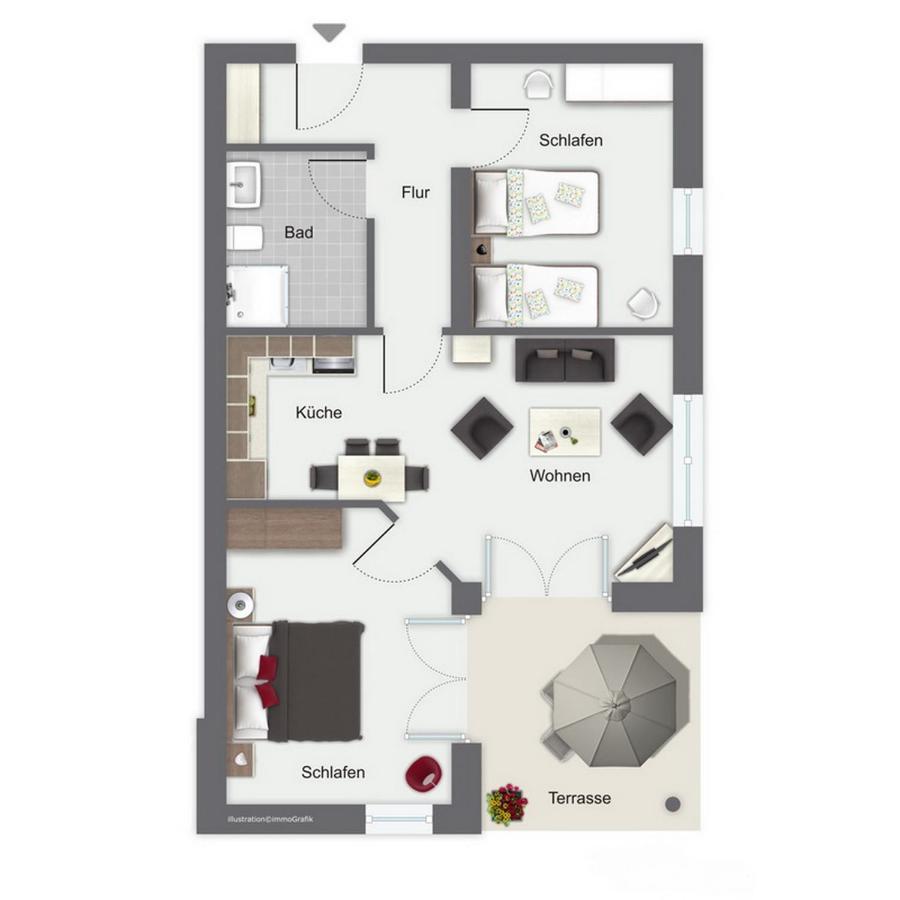 Duenenblick Wohnung 21 Boltenhagen  Εξωτερικό φωτογραφία
